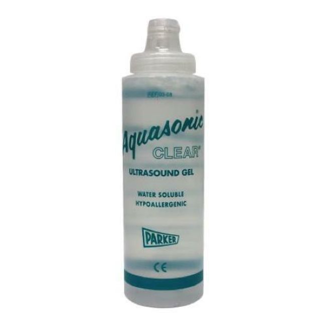 Ultrasound Gel Aquasonic Clear Transmission 8.5 oz. Bottle- Cs of 12