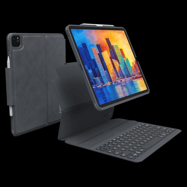 ZAGG Pro Keys Bluetooth Keyboard Case for Apple iPad Pro 12.9 (2021 / 2020 / 2018)