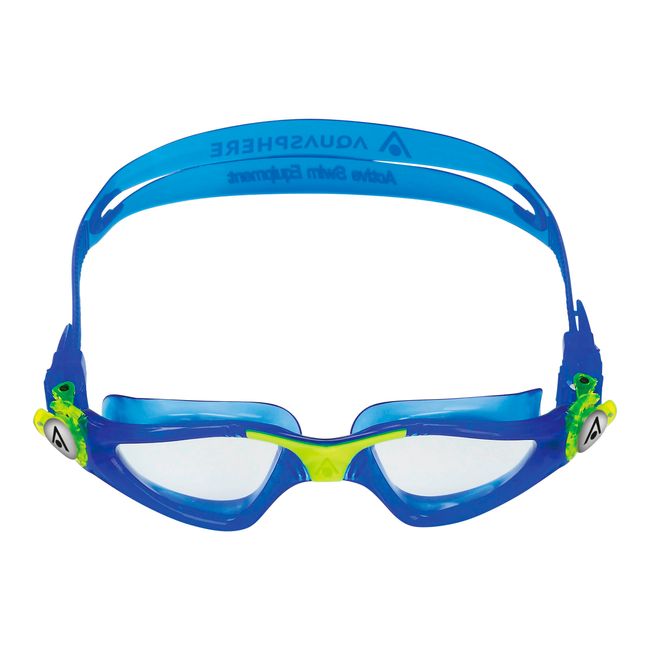 Aquasphere Unisex-Youth KAYENNE JR Goggles, Blue & Yellow, One Size