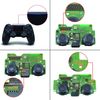eXtremeRate Textured Red Dawn Programable Remap Kit for ps4 Controller with Upgrade Board & Redesigned Back Shell & 4 Back Buttons - Compatible with JDM-040/050/055 - Controller NOT Included