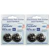 High Tech Pet RFA-67D Replacement 6V Battery Replaces RFA-67, 4 Pack