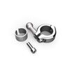 CIRO 7/8"-1" Aluminum Bar Mount Chrome
