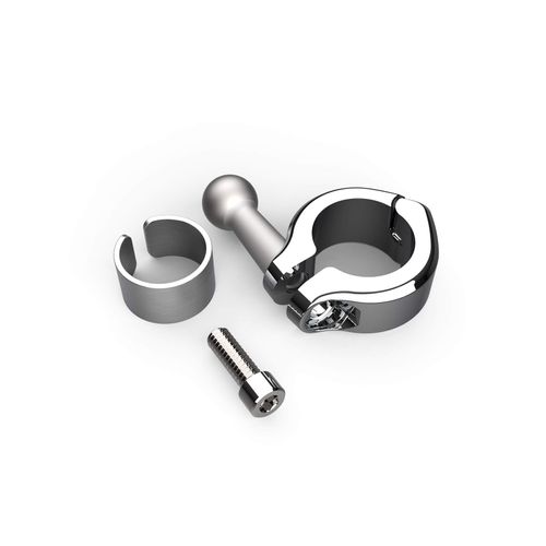 CIRO 7/8"-1" Aluminum Bar Mount Chrome