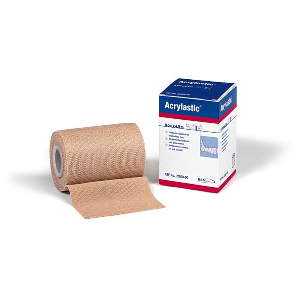 Acrylastic 8 cm x 2.5 m Bandages