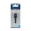 Bosch 2608551107 Adapter-1/4 hex to 1/2” Square, Silver, 1/4-Inch