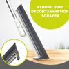 EHOMGUI Floor Squeegee with Bristle, Long Handle, for Cleaning Floors,Rugs