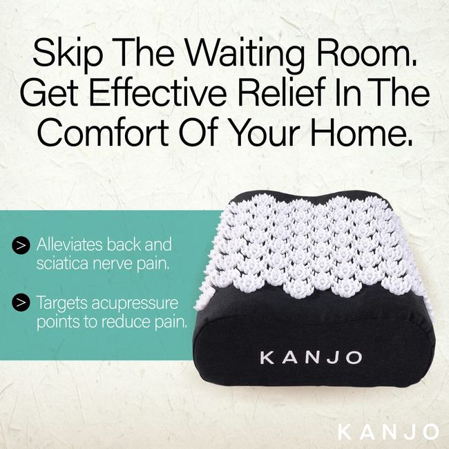 Official online store Kanjo Acupressure Back Pain Relief Cushion