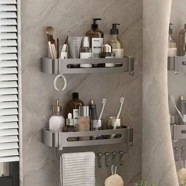 Corner Shelf Bathroom Shelves Wall Mounted Bathroom Soap Dish Bath
