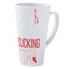 CafePress Cybersecurity Hacking Don'T Cl 17 oz Latte Mug