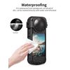 Protective Case for Instan360 X5 Camera - Scratch & Shockproof & Washable Cover for Action Camera, Precision Hole Positioning,Comfortable Touch,Include Lens Cap,Black