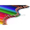 JMS® Full Sized Assorted Bright Colouring Pencils (Pack of 3)