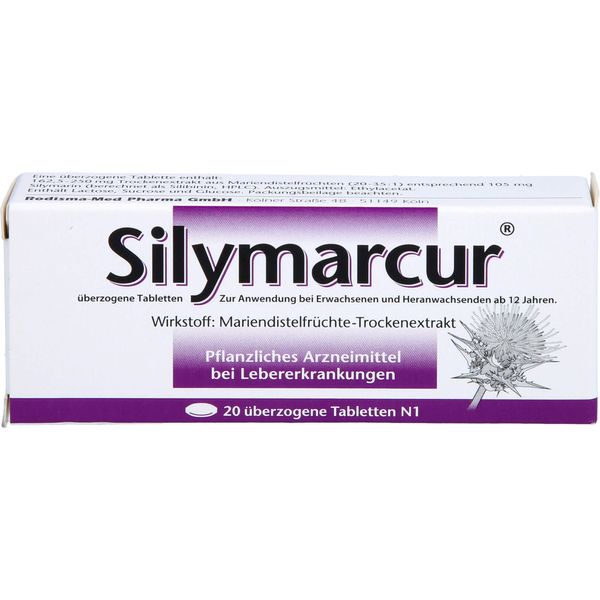 Silymarcur überzogene Tabletten, 20 St UTA