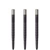 Mission Darts Ripple, Steel Tip, Replacement Points, Black, 40mm (X2736)