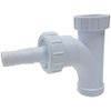 Merriway BH02092 Waste Compression Trap Adaptor with Tee, 40mm, White
