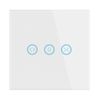 Smart Roller Shutter Switch, WiFi Roller Shutter Switch for Controlling Roller Shutters/Blinds/Awnings, Compatible with Alexa/Google Assistant, Timer and Voice Control, Requires Zero Conductor - White