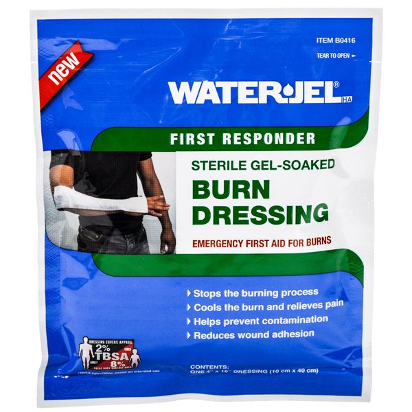 Water Jel Burn First Aid Dressing 4x16 Each