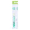 GUM Sonic Daily 4110 Toothbrush Heads Soft White (Pack of 2)
