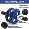 2 In1 Ab Roller Wheel Kit &Knee Pad For Home Gym Strength Training