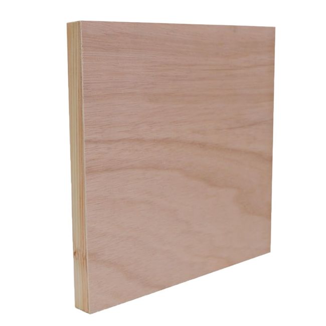 Nill Fabric Panel Board, Square, Made in Japan, Square Wood, Japanese Cypress, L (Approx. 11.8 x 11.8 inches (30 x 30 cm)