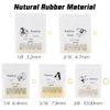 500 Pcs Orthodontic Elastic Rubber Bands, 3.5 Ounces Heavy Dental Rubber Traction Bands, Free Elastic Placer for Braces (1/4",Fox)