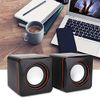 Hakeeta Mini Wired Speaker, 3.5mm Jack,USB port, for PC Computer, MP3, MP4, laptop(Black)