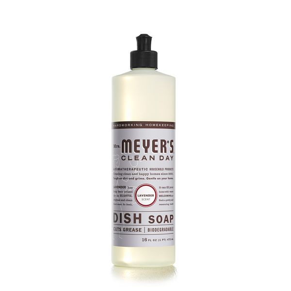 Mrs. Meyer's Liquid Dish Soap Lavender 16 Oz. (83802-MP)