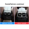 ABS Chrome Rear Air Condition Outlet Vent Cover Trim For W212 E-Class 2012-2015