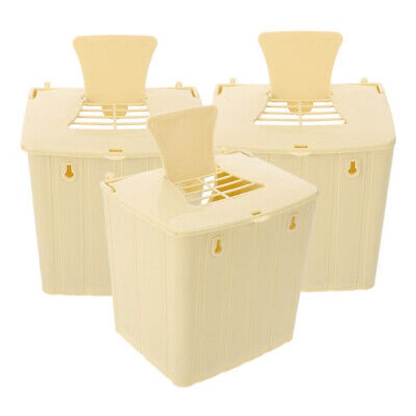 3 Pcs Bird Breeding Box Aviary Cage Toy Birds Camera Feeder