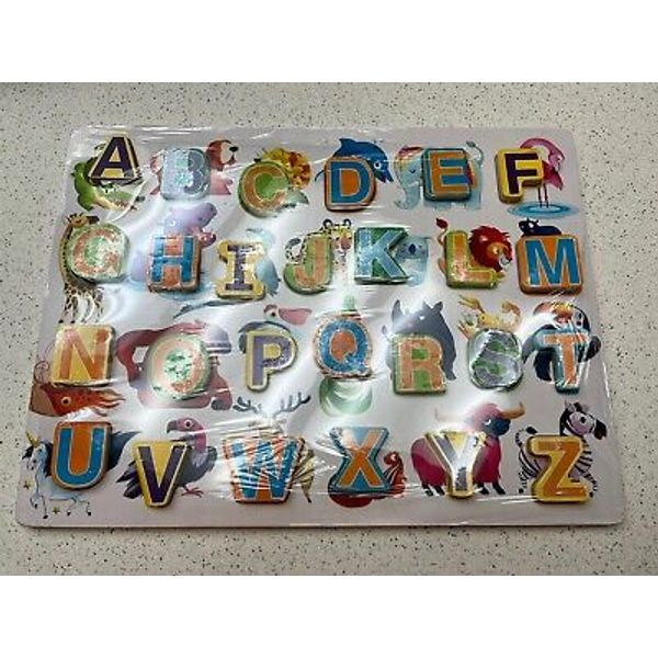 Imagination Super Chunky Wood Alphabet Puzzle/ Toys R Us