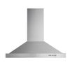 30 Inch Kitchen Wall Mount Range Hood Stainless Steel 500CFM LED Light