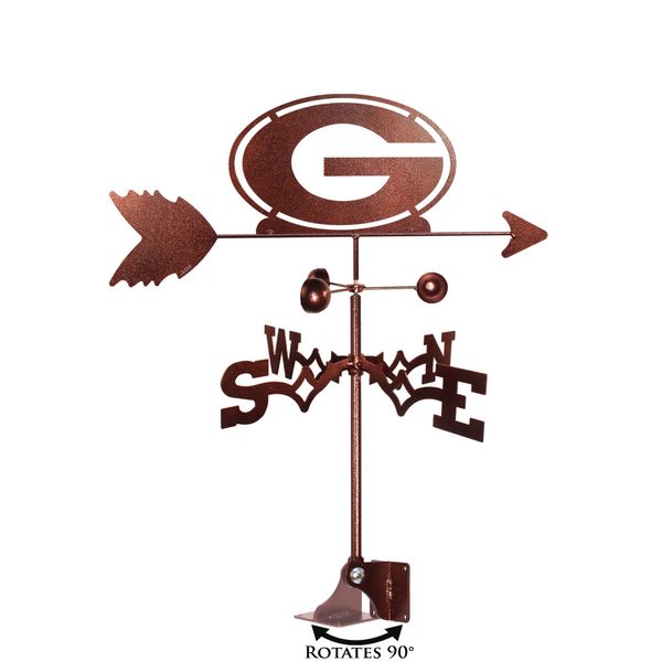 SWEN Products Georgia Bulldogs Weathervane (Adjustable Mount Include)