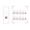 Kaichen Press On Nails - Gradient Medium Almond Nails | 15 Sizes - 30 Nail Kit with Adhesive Tabs