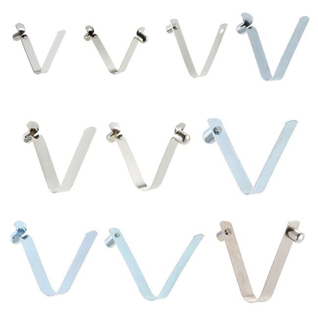 PUSH BUTTON SPRING CLIP TUBE LOCKING PIN - 5mm To 11mm Buttons - BUY 2 To  10