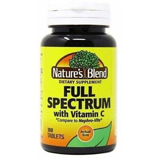 Nature's Blend Full Spectrum  with Vitamin C 100 Tabs