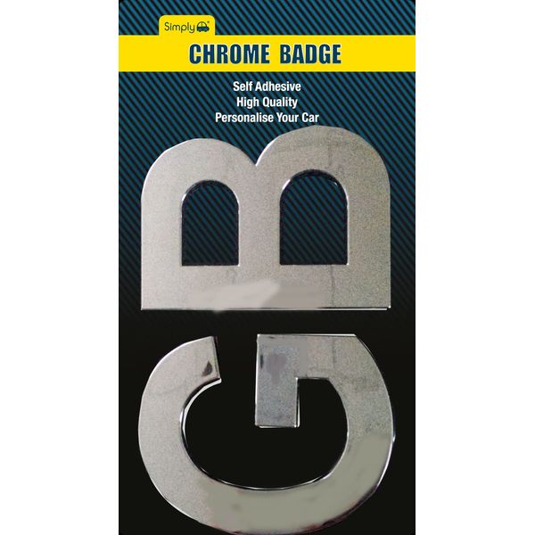 Simply CB50 GB Chrome Badge
