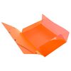 Exacompta - Ref 55670E - Iderama PP Collection - Translucent Elasticated 3-Flap Folder - Suitable for A4 Documents, 0.5mm Polypropylene - Assorted Colours (Pack of 15)