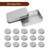 200pcs Premium Stainless Steel Pipe Screens, 3/4 Inch with Metal Box