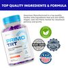 Primo TRT Men's Gummies Advanced Pro Formula Chewable Supplement 180 Gummies