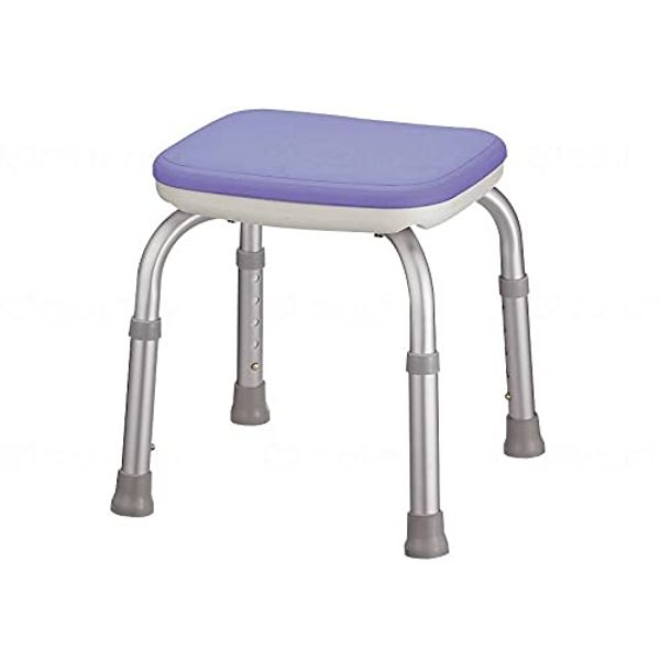 Aron Kasei 4147 Backless Shower Bench Mini Blue