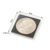 QUADRUM Intercept coin capsule, inside Ø 26 mm, black