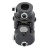 SCITOO Steering u Joint 1 DD X 3/4 DD Single Steering Shaft U Joint Coupler Black Universal Coupling