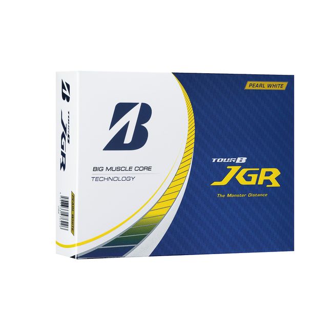 Bridgestone J3GX Tour B JGR 2023 Model Golf Balls, 12 Balls, Pearl White