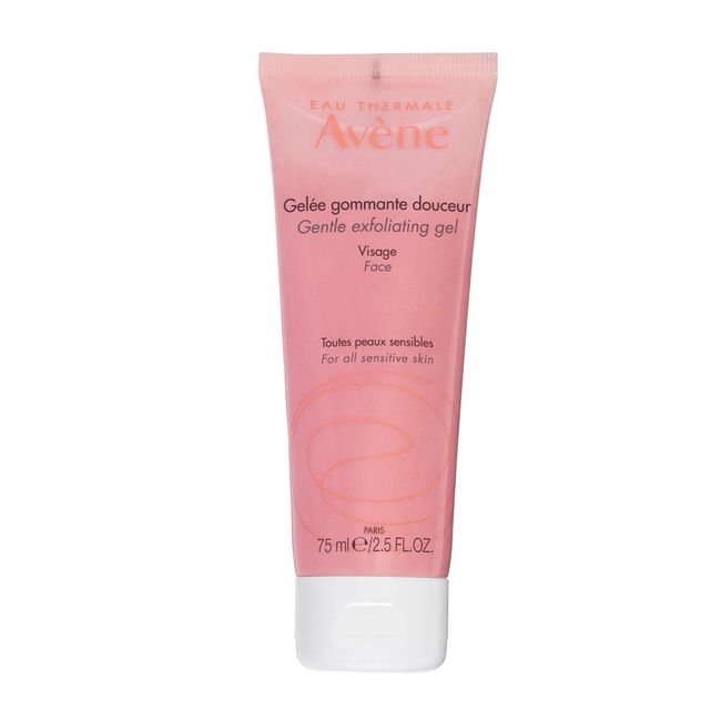 Eau Thermale Avene Gentle Exfoliating Gel, Pore Scrub, Niacinamide, Non-Comedogenic, 2.5 oz.