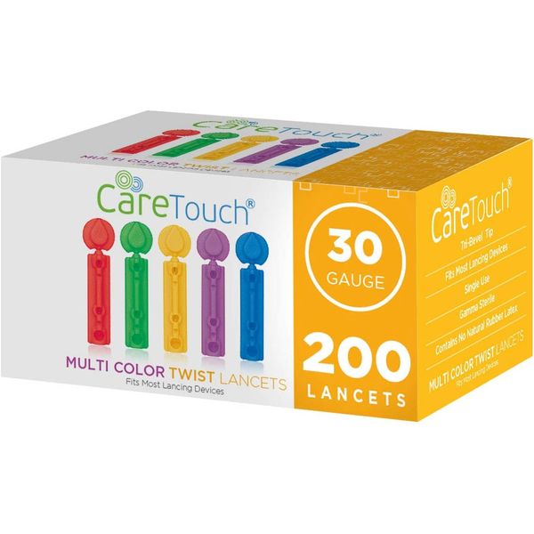 30 Gauge Diabetic Lancets for Blood Testing and Glucose Testing - 200 Count