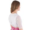 Country Line Dirndl blouse 21357 10 white, White, 40