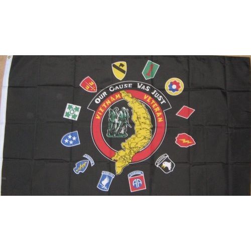 Vietnam War Veterans Amereican Service Flag