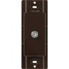 Lutron CA-CJ-BR Claro Cable Jack, Brown