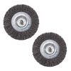 Grout Brushes Nylon Metal Sets (Joint Brush 2 x Metal)