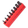 8-Piece 5 Point Torx Security Screwdriver Bit Set, TS8-TS40, 1-inch Long