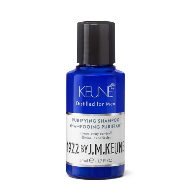 Keune Man 1922 Purifying Erkekler İçin Arındırıcı Kepek Karşıtı Şampuan, 50 ml